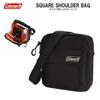 Etsumi & Coleman Camera Bag, Coleman Square Shoulder Bag 3.2L [Detachable Shoulder Strap/Back Pocket] Black VCO-8776