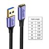 USB 3 0 A Male To USB C Female Data Cable 10Gbps Fast Charging Sync Wire For Laptop Mouse U Disk Card Reader