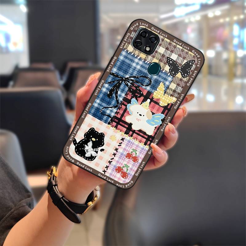 Wodoodporne Silikonowe Etui na Telefon Dla ZTE Blade V2020 Vita/Blade20 Smart/10 Smart Graffiti Śliczne Pyłoszczelne Kreskówkowe Trwałe