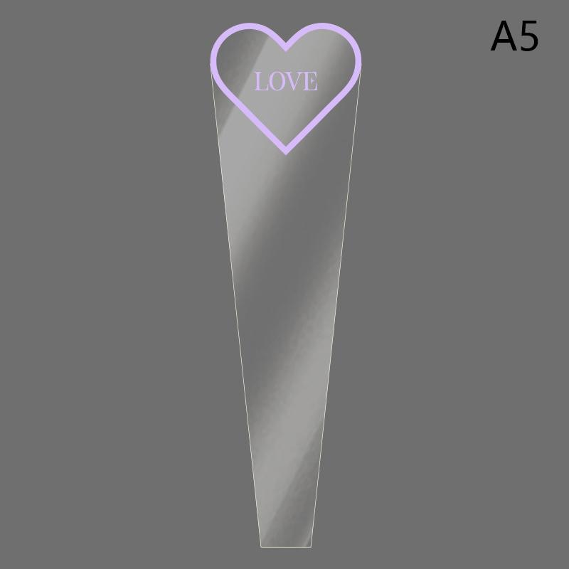 

50 шт. одиночный букет цветов упаковочная бумага прозрачный целлофан подарочная упаковка мешок свадьба день рождения вечеринка флорист упаковочные пакеты