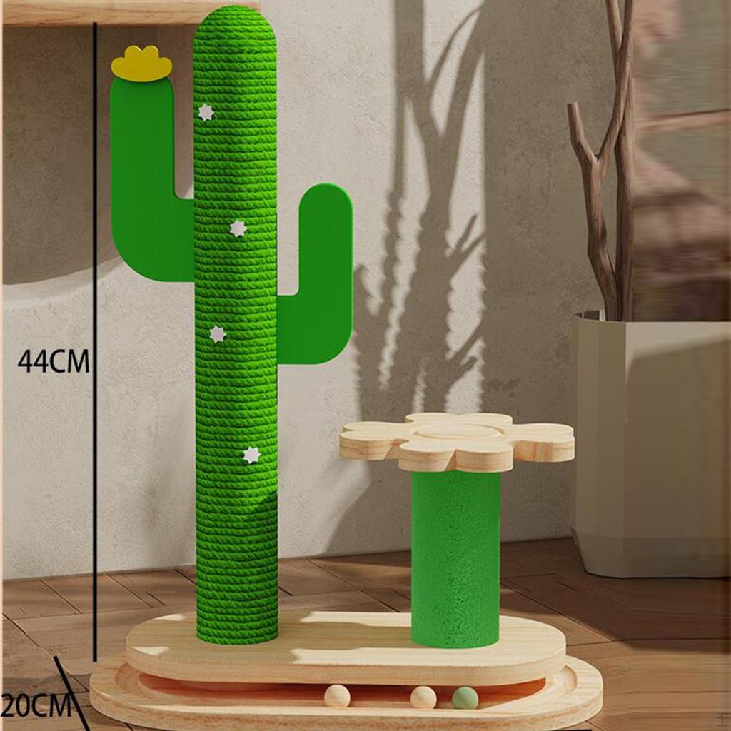 Katzenkletterturm mit Kratzbaum und Spielzeug für Hauskatzen