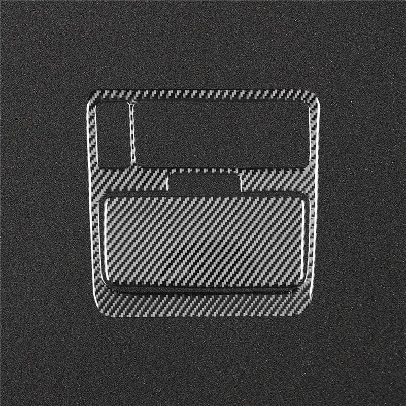 Real Carbon Fiber For Lexus RX300 1998-2003 Car Roof Reading Light Cover Trim Stickers Interior Parts Accessories