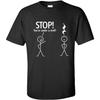 Stop You're Under A Rest Police Music Humor Graphic Novelty Funny T Shirt
