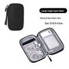 Portable Large Capacity Waterproof Multi-Functional Storage Bag for Data Cables and Chargers