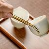 New Brass Tea Sticks Clip Traditional Long Tea Tweezers Japanese Leaf Tea Scoops Tea Ceremony