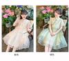 Girls' dress summer dress 2026 new style children's western-style Chinese style dress, girls' fashionable Chinese cheongsam princess dress