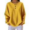 A New Solid-color Pullover Loose Top with A Fashionable Round-neck for Autumn and Winter