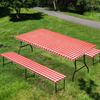 1set 76x182cm Waterproof Red White Plaid Picnic Table Cover Birthday Party Decoration Table Cover Birthday Party Supply