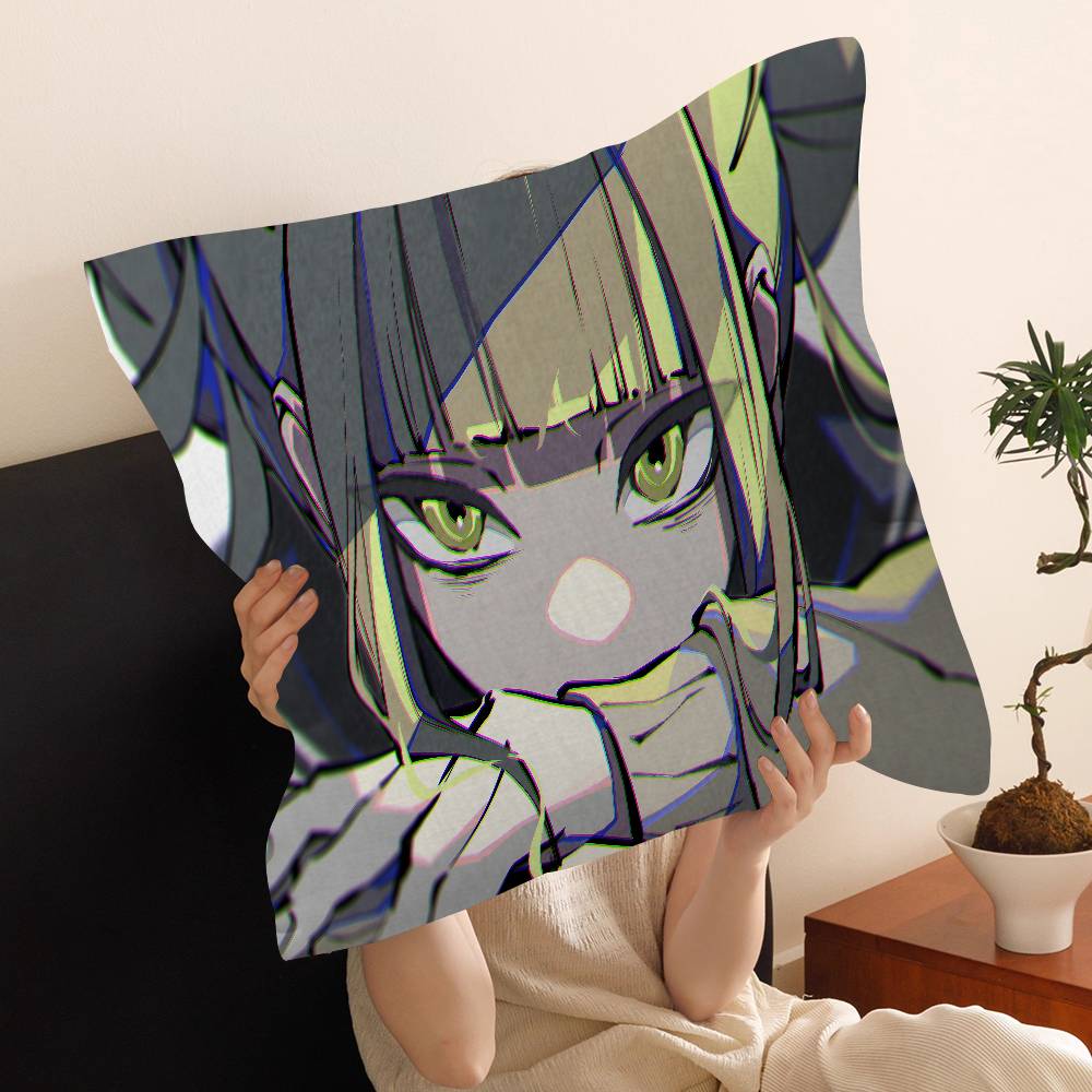 My Hero Academia Himiko Toga Office Cushion Pillowcase Car Cushion CoverXCM Lumbar Pillowcase Sofa Pillowcover