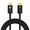 IVANKY 8K DisplayPort Cable 1.4 [DP Cable 3M] Ekrano prievado kabelis HDCP2.2 8K@60HZ/4K@144Hz/2K@240Hz 32.4Gbps didelės spartos ??DP kabelis, nailoninis kompiuterinis televizorius