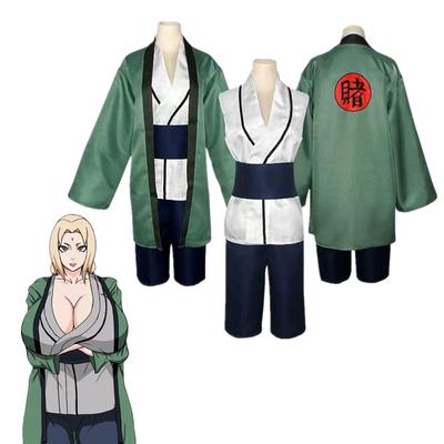 Anime Tsunade Kimono Cosplay Κοστούμια για κορίτσια Γυναικεία περούκα Αποκριάτικο πάρτι καρναβάλι καρτούν Κοστούμια