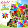 Buiten Tuin Windmolen Decoratieve Pinwheel Tuinornament met Duurzame Plastic Bladen en Metalen Stang voor Gazon Terras Decoratie