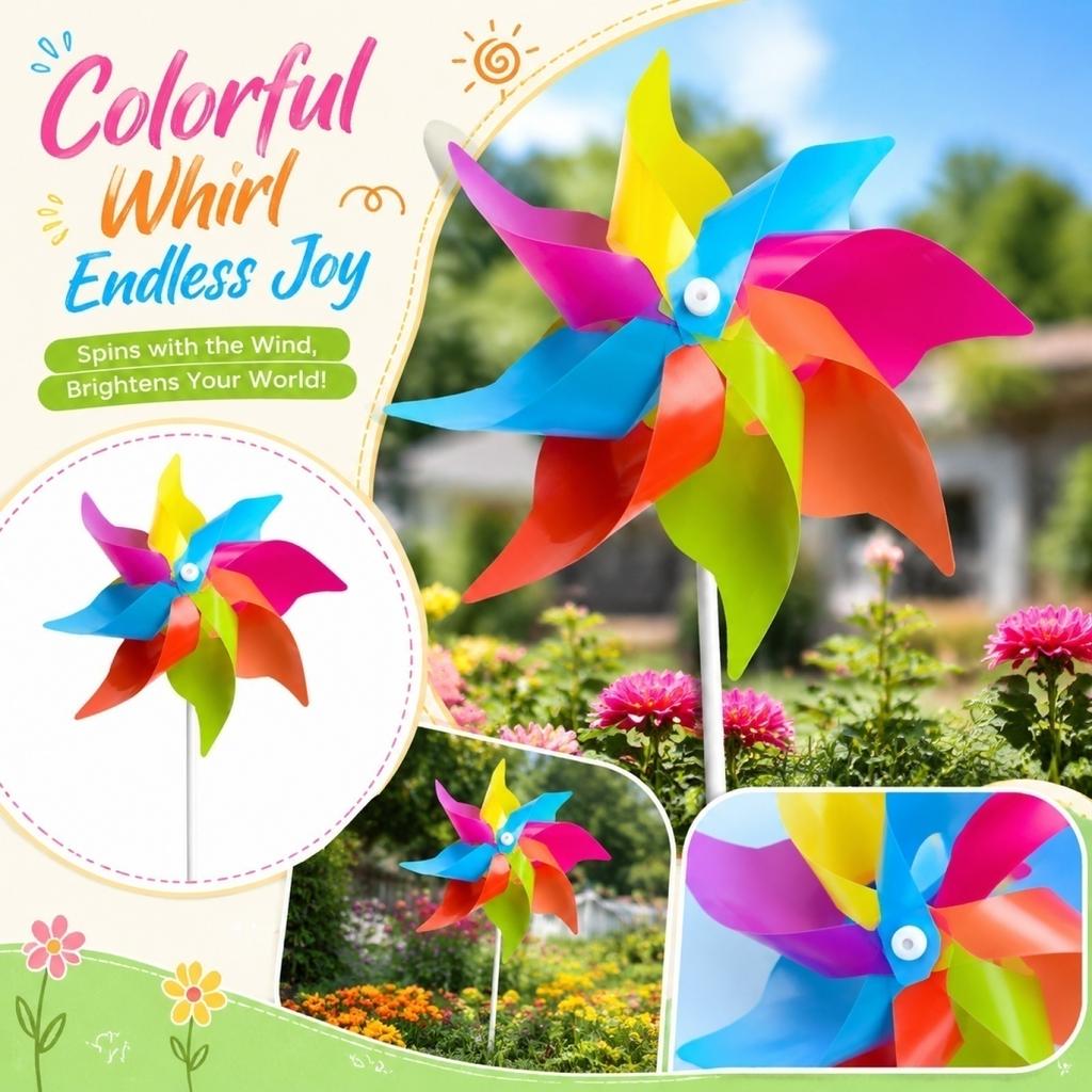 Outdoor Wind, Rotating Garden Decoration for Yard Patio