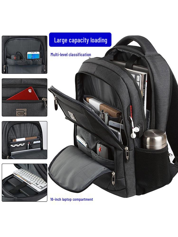 North American Bestseller: Men's Large-Capacity Travel Laptop Backpack, 20-inch, School Bag.