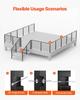 VEVRO Cable Railing Post 42x2x2 Inch with L-Shaped Holes 1JZLGZXHS1065S1EW001V0