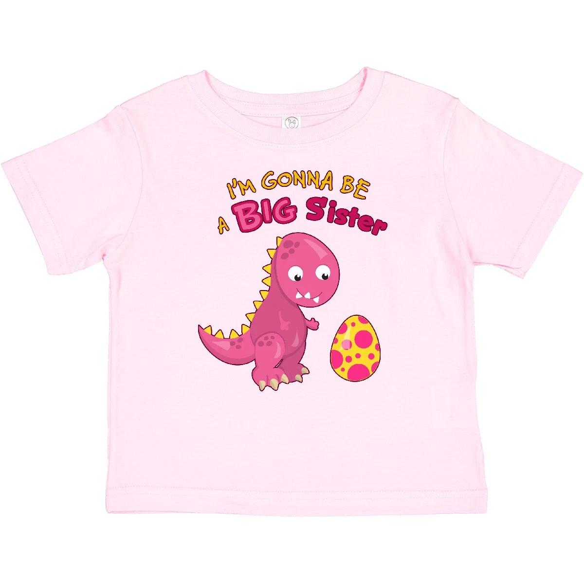 Inktastic Dinosaur Future Big Sister Baby T-Shirt Siblings Tyrannosaurus Rex T 140