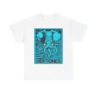 Deftones Graphic T Shirt Vintage Rock Band Merch Unisex Heavy Cotton Tee