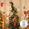 Christmas Tree LED String Light 1.5M 10LED Xmas Hanging Lamp Fairy Light Garland Home Decoration Ornament 2025 New Year Gifts