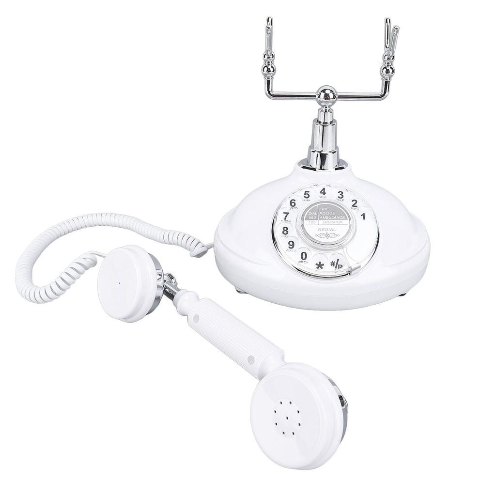 Vintage   Telephone, Corded Desk Landline Telephone with     for   Decor