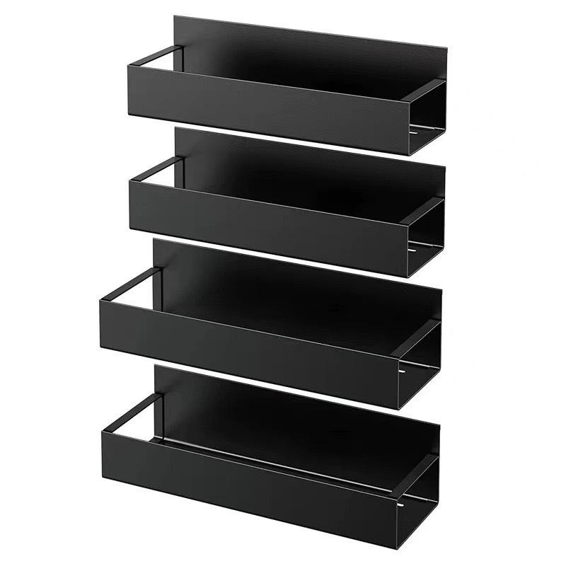 Magnetic Wall-Mounted Kitchen Storage & Spice Rack Holder