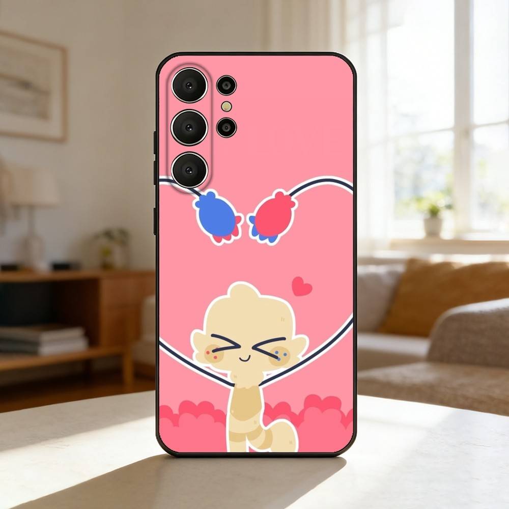 Cartoon Goob D-Dandys W-World Phone Case For Samsung S26,S25,24,23,22,30,21,10,9,Ultra,Plus,Lite,Black Soft Case