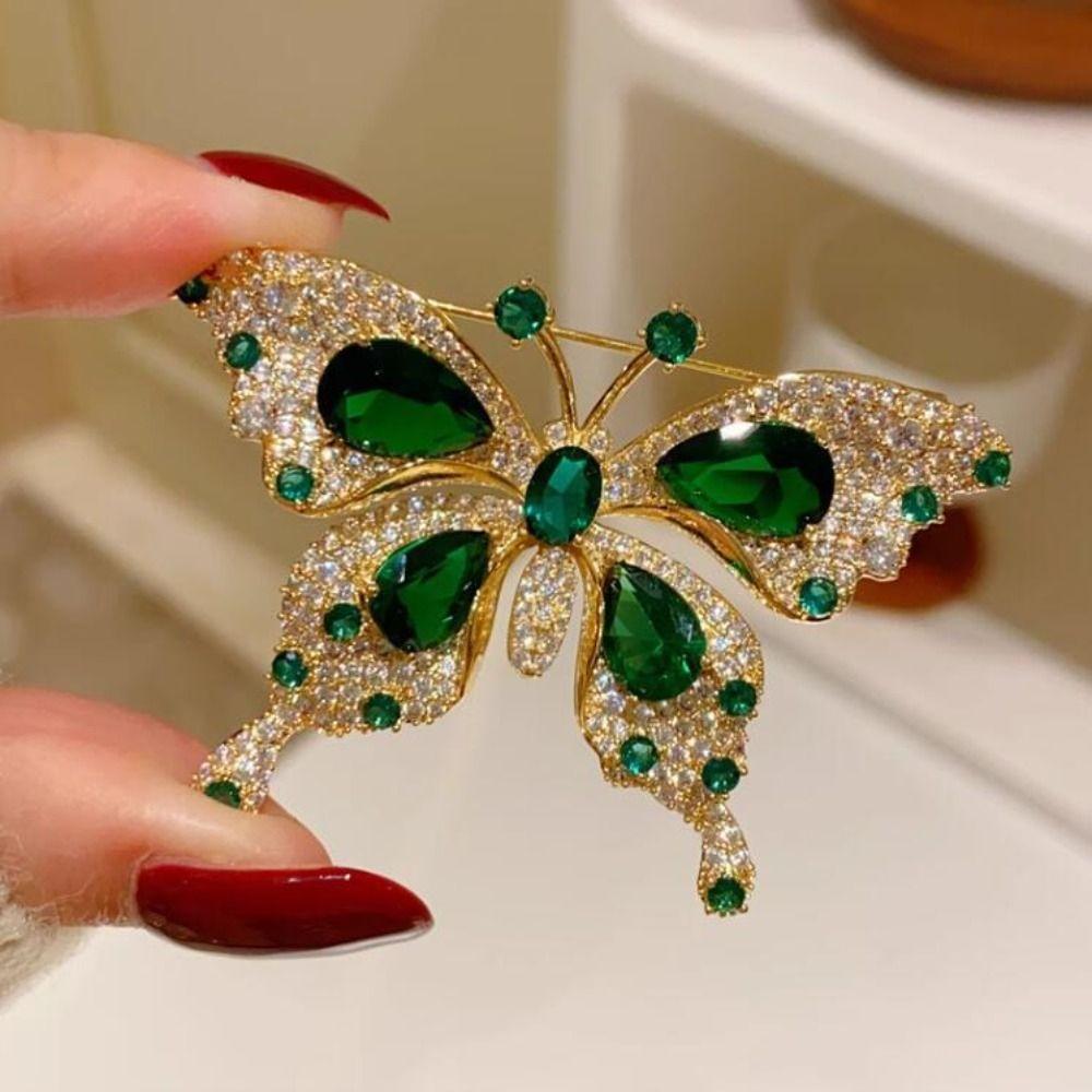Alloy Insect Corsage Fabric Handmade Cloth Art Lapel Pins New Pin Brooch  Wedding Party Decor