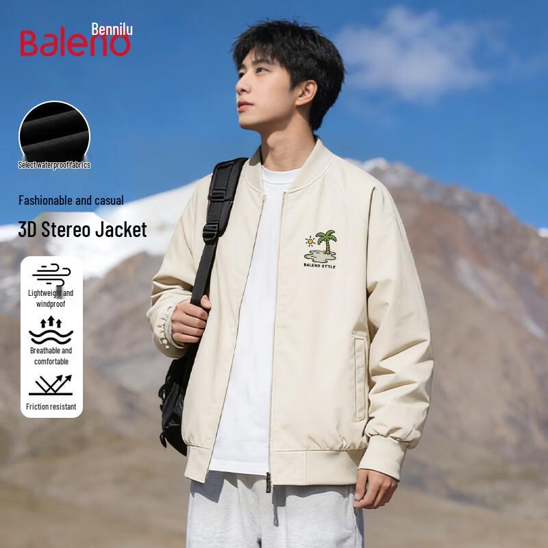 Baleno Men s Baseball Collar Flight Jacket 3XL