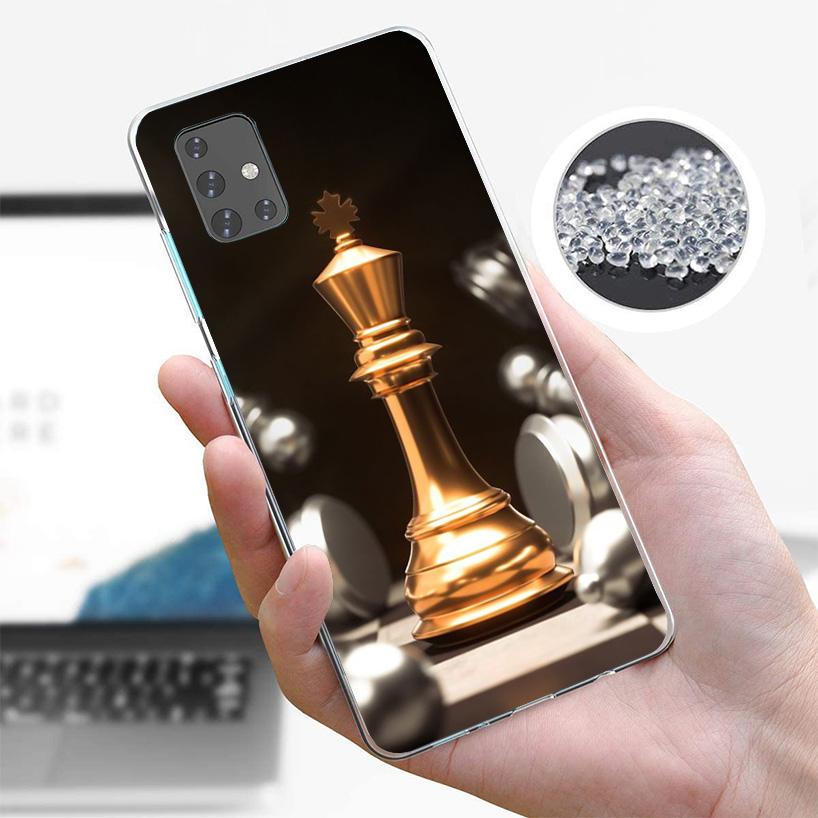 Wettkampf-Schachspiel Handyhülle Für Samsung Galaxy A52 A32 A22 A12 A51 A31 A50S A30S A20S A10S Note 20 Ultra 10 Plus S10 A72 A