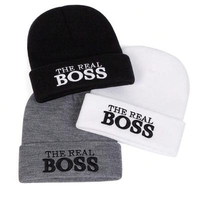 Men's and Women's Outdoor Warm Knitted Hats Fashion Letter Embroidery Beanie Hat Ski Cap Hip Hop Caps