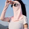 Eye Protection Sunscreen Face Cover Scarves UV Protection Veil Elastic Ice Silk Mask  Fishing