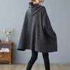 Sweaters Coat Cardigan for Women Autumn Winter Large Size Vintage Loose Long Sleeve Knit Cardigan Hooded Sweaters Jacket
