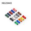 Non-Toxic 50Pcs Moc Compatible Assembles Particles 23443 49755 Bar Holder Thick With Handlediy Educational Tech Toy Building Blocks Parts