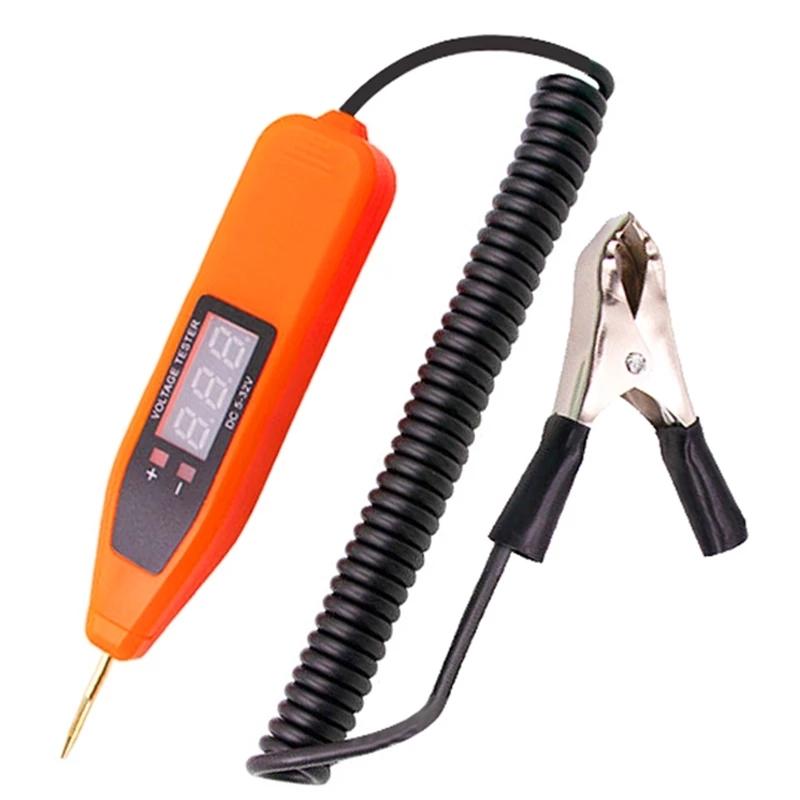 Auto Electrician Probe Machine Car Tools 5V/24V/32V Car Electrical Circuit Test Pen Dca Voltage Detector AC Voltage Indicator