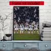 Juventus 5D Diy Diamond Painting Round Diamond Diy Frameless Holiday Artwork Suitable For Home Office Wall Decoration