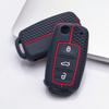 Key Fob Cover for Volkswagen Golf Polo Passat Tiguan Jetta Octavia B8 B7 Anti-Scratch Guard Shockproof Protection Soft Grip Texture
