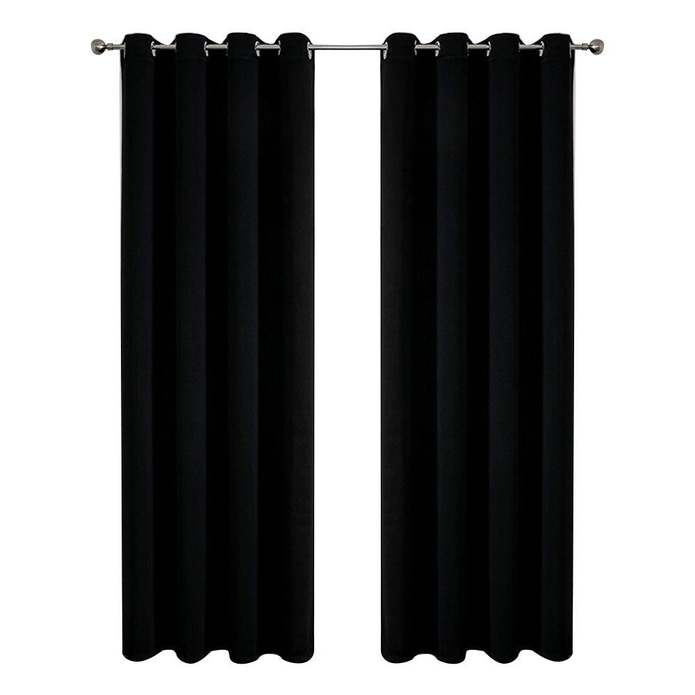Door Curtains Drapery Panel Sun Protection Shading Curtains Blackout Curtains