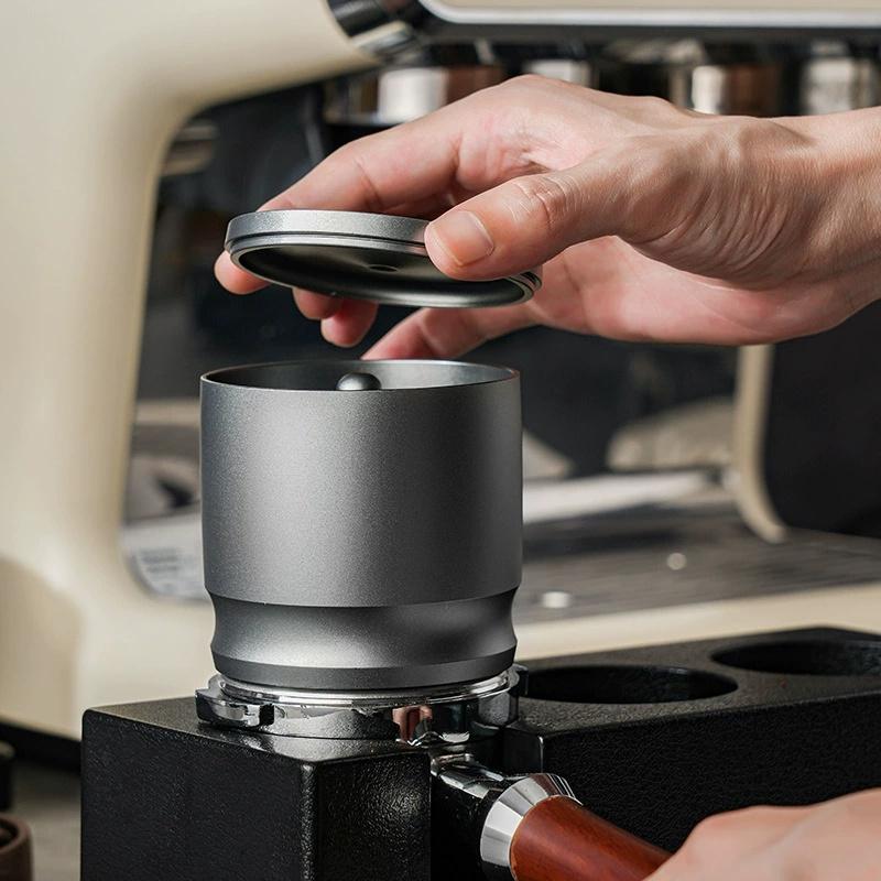 2026 New Coffee Dosing Cup 51/58mm Aluminum Alloy Espresso Dosing Funnel Brewing Bowl Portafilter Dosing Ring Coffee Accessories