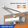 Silent Hydraulic Door Closer with Fixed Buffer for Fire and Security Doors
