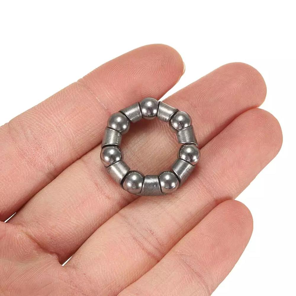 Accessories MTB Bike 7 Balls Silver Bicycle Front Hub Bicycle Bearings Cycling Bearing Bicycle Hubs