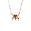 Mezmic M Logo Gold Necklace