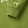 Li Ning Sports Lifestyle Series American High Street Retro Comfortable Dopamine Letter Sweatshirt Unisex Sweatshirt Grasshopper-Green AWDV411-3