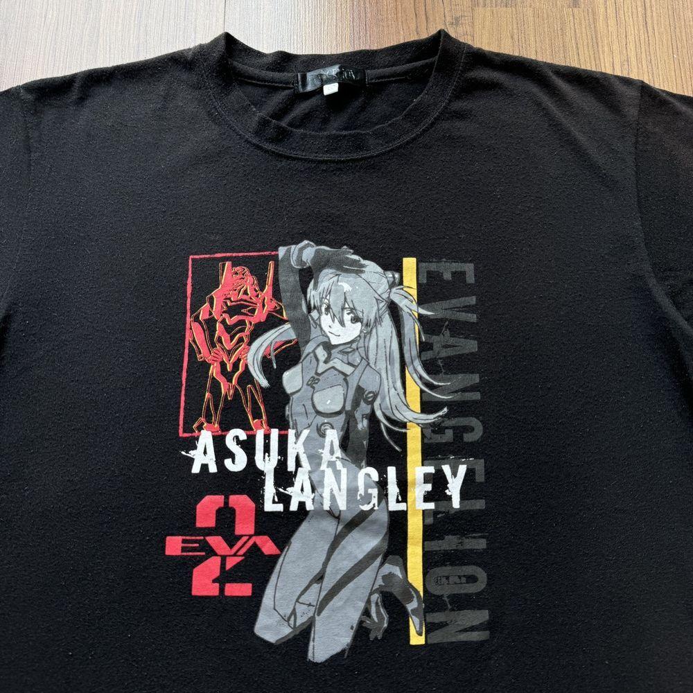 Neon Genesis Evangelion Eva 2 Asuka Langley Nerv Anime Black Unisex Shirt WA0124 Unisex T-Shirt S
