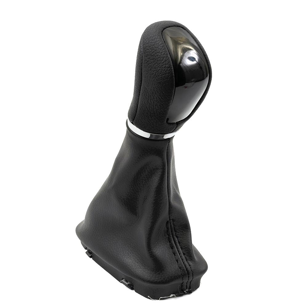 1Pcs Car Gear Shift Knob Fit For Mercedes-Benz W203 W204 Automatic Transmission Plastic+Leather Gear Shift Knob With Gaitor Boot