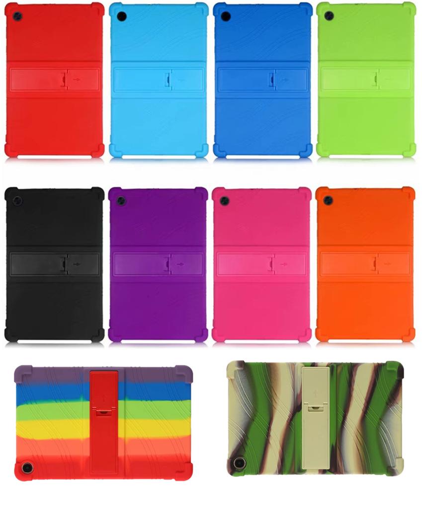 Custodia in silicone per Realme Pad 10.4 pollici 2021 Tablet Supporto pieghevole Custodia protettiva per Realme Pad Cover Cases