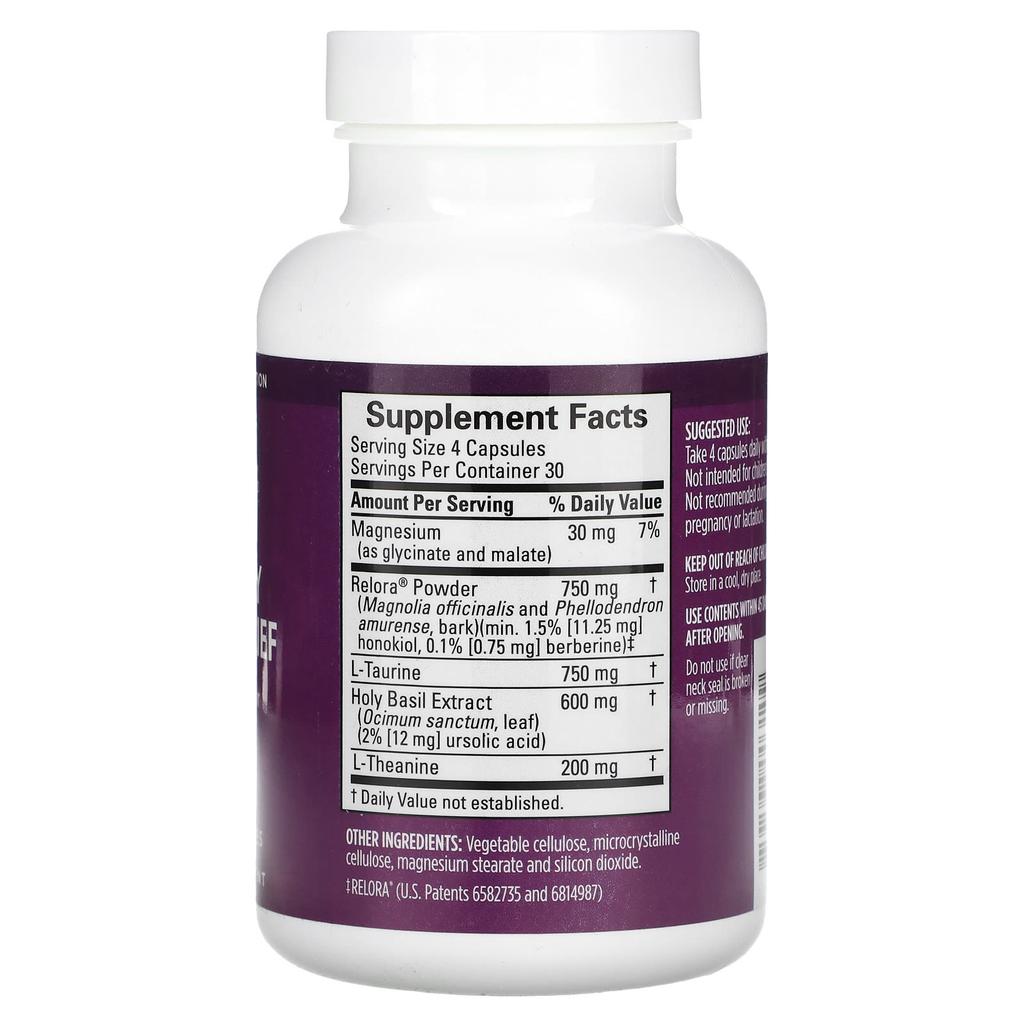 Tägliche Stressbewältigung, 120 pflanzliche Kapseln