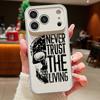 Lettered Skull Pattern Case For iPhone 17 Pro Max Magnetic For Magsafe Hybrid TPU+PC Matte Cover For iPhone 16 15 14 13 Pro Max
