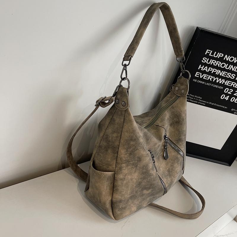 Damen PU Schultertasche Tragetasche Trendige Crossbody-Tasche für den täglichen Gebrauch, die Arbeit und Freizeit