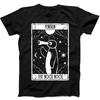 Noot Noot Tarot Card Penguin Rainbow Pingu Funny Gift Tee Black T Shirt 124