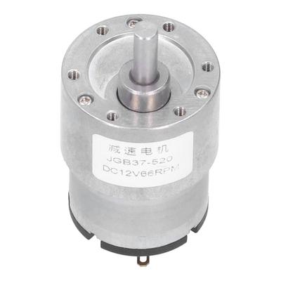 Motore a vite senza fine autobloccante a riduzione di velocità in rame apparecchiatura elettrica JGB37520 DC12V 66RPM