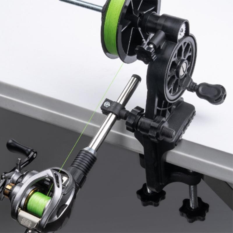 Winding System Fishing Line Winders 3.5:1 Ratio Adjustable Casting Reel Line Spooler Reel Line Management Tool